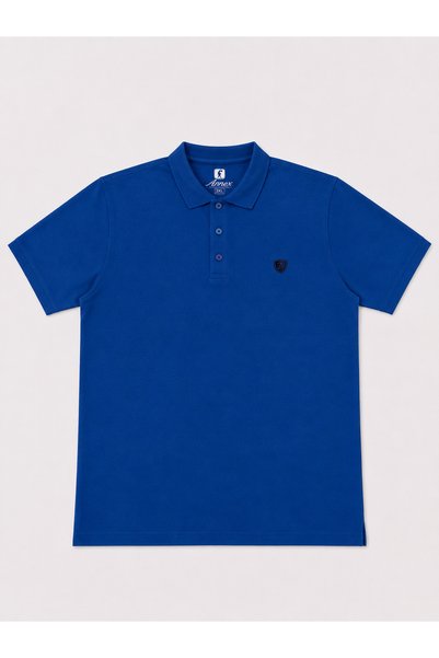 ANNEX Plus Size Men's T-Shirt Polo Neck Lycra Pique