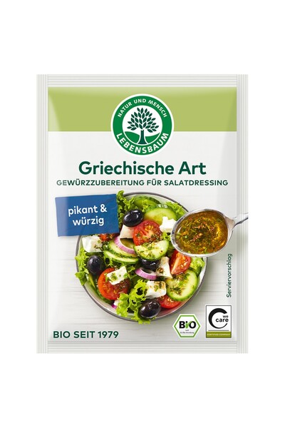 Lebensbaum Mix de ierburi Grecesti pentru dressing de salate 3x5g,
