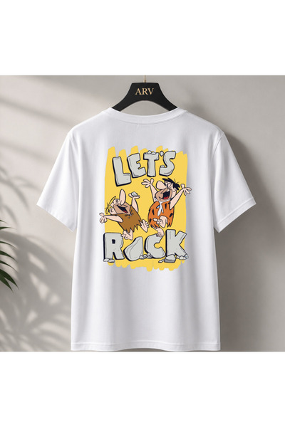 Arv T-shirt تي شيرت بتصميم أساسي من عصر الحجر