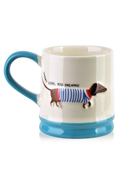 MONDEX Cană Prima Porțelan AFFEKDESIGN DOXIE 320ml 8x12.3x9.2cm Albă 1 buc.