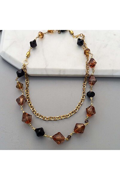 MOONGLOW ACCESSORIES Colier Brown
