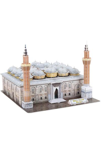 abnturk Bursa Uludağ Cami 131 Parça 3D Puzzle Model Ölçüleri : 31x27x21 cm