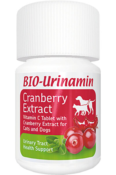 Bio PetActive Bio Urinamin Comprimate pentru Suport Urinar pentru Pisici și C...