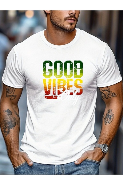 tricoultau.ro Tricou barbati GOOD VIBES