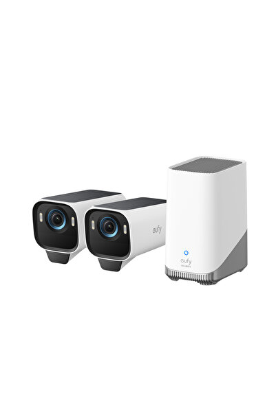 eufy eufyCam S3 Pro 4K Sistem de camere de securitate wireless cu HomeBase 3,...
