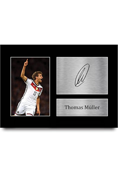 HWC Trading A4 Thomas Muller Germany Gifts Printed Signed Autograph Picture f...