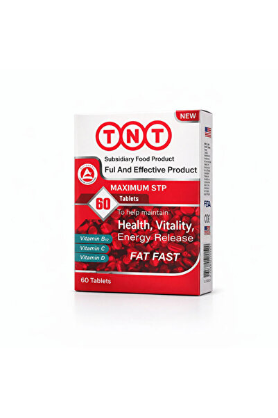 TNT Maximum STP 60 Tablet – Günlük Enerji & Vitamin Destek Takviyesi