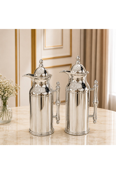 laverahome Luxurious 1+1 Liter Thermos Set – Elegant Hospitality and Perfect ...
