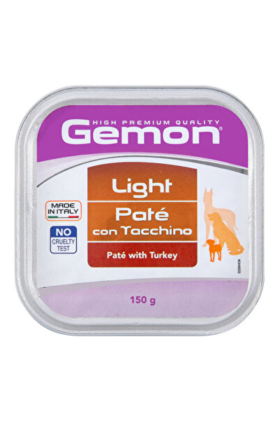 Monge Hrana Umeda Pentru Caini, Gemon Light, Adult, Pate Cu Curcan, 150 g