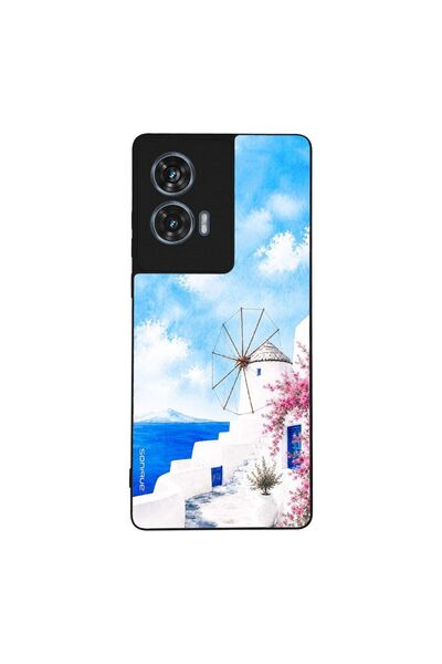 Sonique Θήκη Greek Island Muse Series για Motorola Edge 50 Fusion 5G Άνεμος Μ...