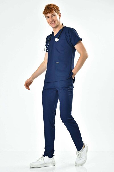 Owlet Medikal Navy Blue - Patriot Blue Lycra Scrubs Jersey