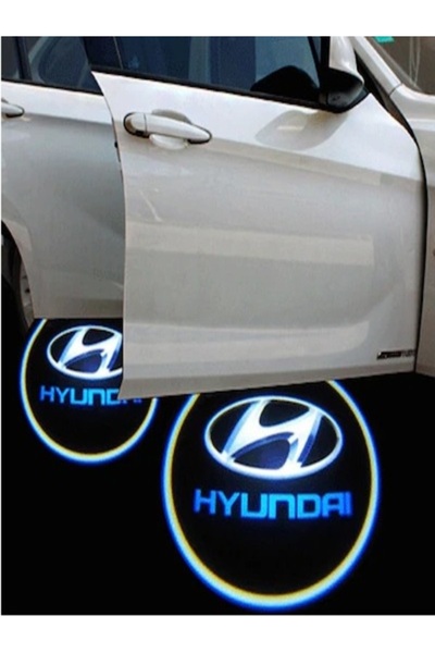 barototuning HYUNDAİ uyumlu DELMELİ KAPI ALTI LOGO 2Lİ