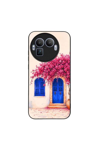Sonique Θήκη Greek Island Muse Series για Realme GT 8 Pro 5G Ροζ Μπουκαμβίλια