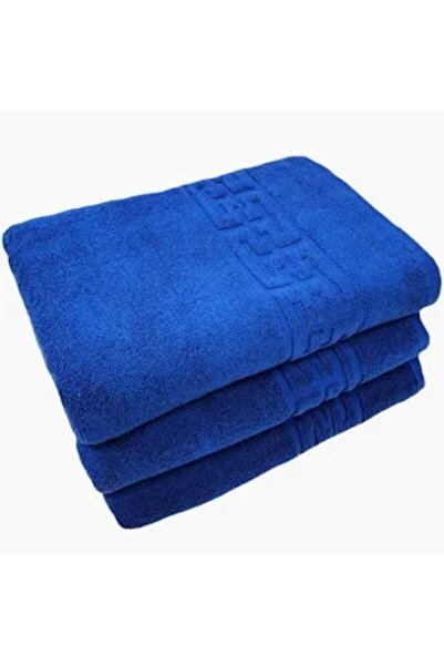 Plush Set 3 prosoape baie 70x130 cm, 100% bumbac, 500 g/mp, Greek Border