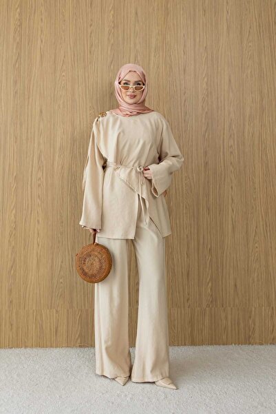 MYGİYİMİSTANBUL PREMIUM KVALITETAN SET PANTALONI OD TENCEL TKANINE SA ŠALOM I...