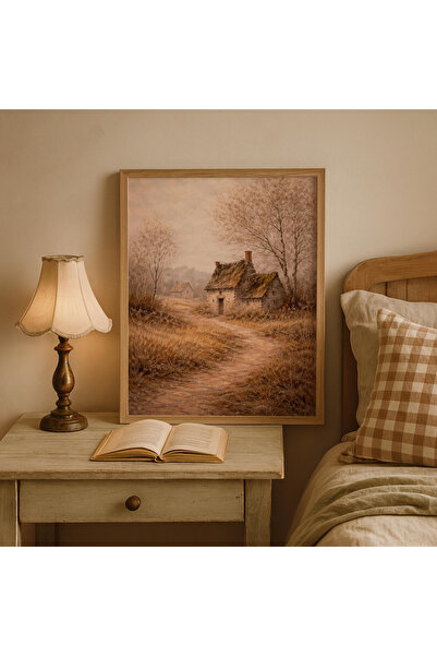 Tuba Decor Еднокомпонентна картина с дървена рамка