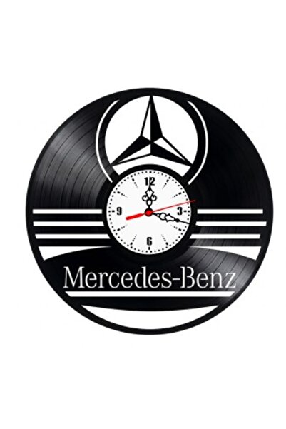 OEM Ceas de perete decorativ din disc de vinil, Mercedes-Benz / Model auto, N...