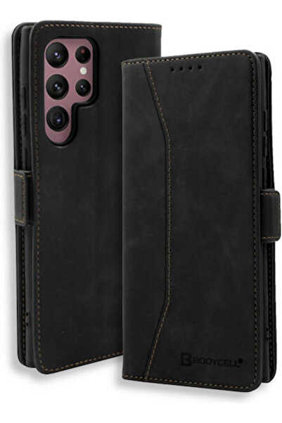 Other Bodycell Book Συνθετικό Δέρμα / Δέρμα Μαύρο (Galaxy S24 Ultra) Κωδικός:...