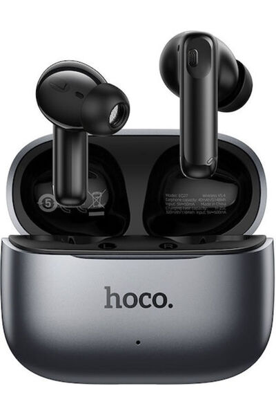 hoco. Hoco EQ27 Ενδοωτικά Ακουστικά Bluetooth Handsfree με Θήκη Φόρτισης Μαύρα