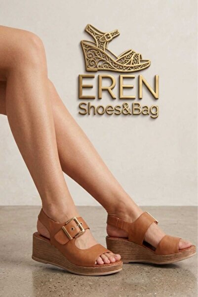 Mammamia EREN SHOES&BAG Γνήσιο δέρμα με λεπτομέρεια αγκράφας, άνετη σόλα με ε...