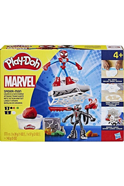 Hasbro Games Hasbro Play-Doh Πλαστοκόλλα - Marvel Spider-Man Σετ Παιχνιδιού Μ...