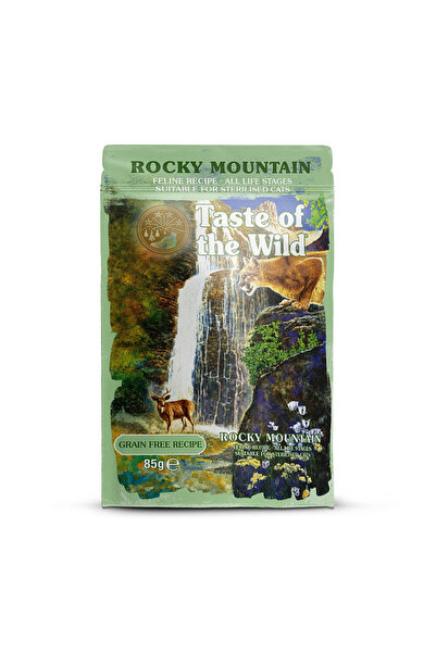Taste of the Wild Pui Rocky Mountain în sos Pouch pentru pisici 85 g