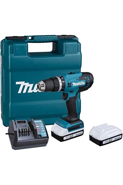 Makita Cordless Electric Drill, for Steel, Wood and Construction, 13mm, 18V, ...