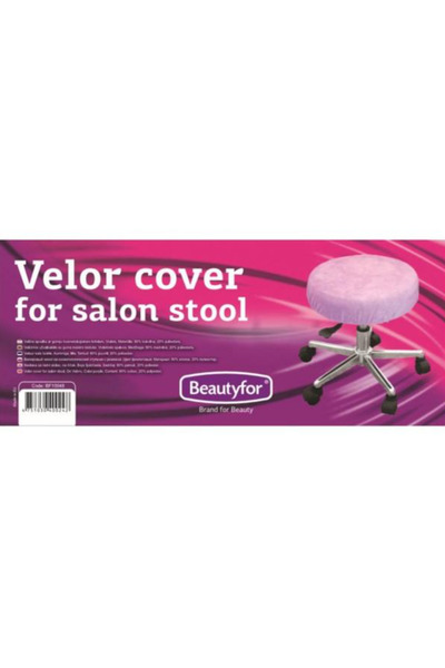 Beautyfor Husa din Velur pentru Protectia Scaunelor din Salon Beautyfor, violet