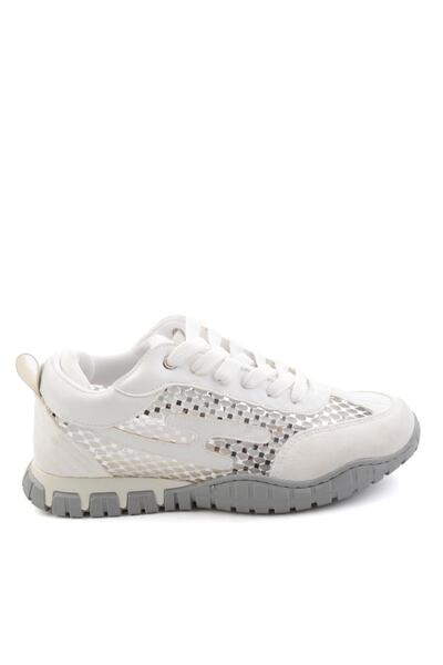 Bambi Beyaz Kadın Sneaker K01646000122