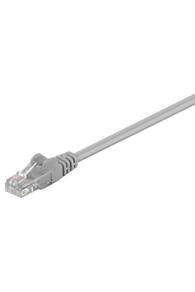 goobay καλώδιο δικτύου 68367, CAT 5e U/UTP, CCA, 3m, γκρι