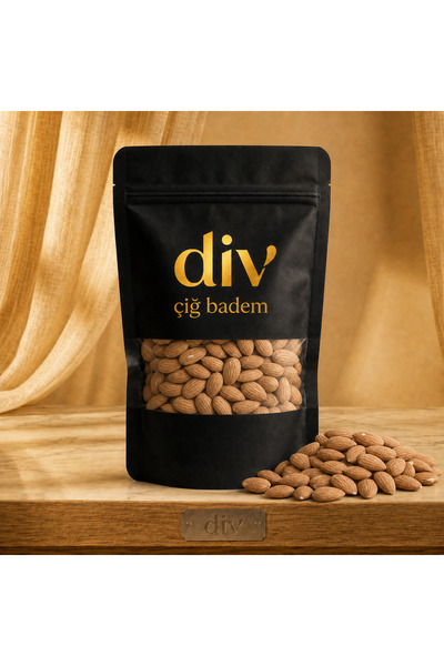 div Çiğ Badem 500 Gram