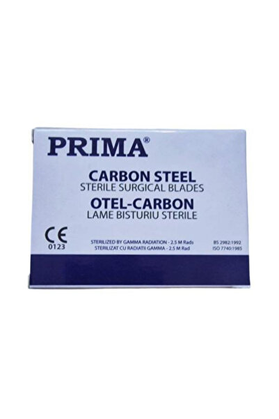 Prima Lame bisturiu Prima, otel-carbon, nr. 15, sterile, 100 buc