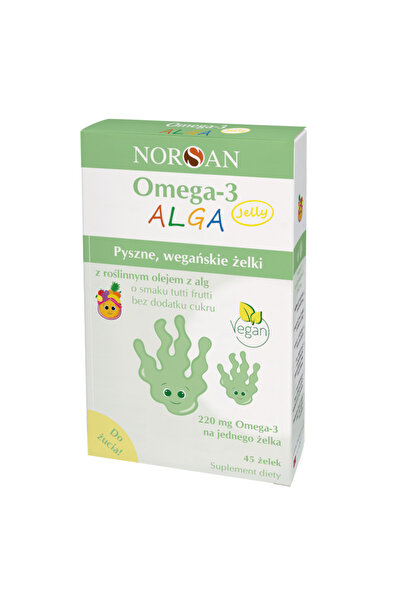 NORSAN Omega-3 Alga Jelly 45 Jeleuri