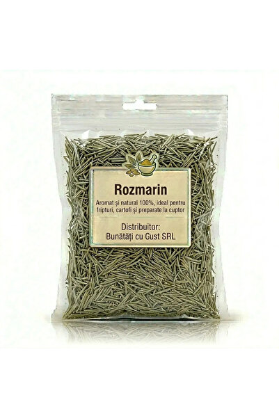 Bunatati cu gust Rozmarin uscat 1000 g – condiment pentru preparate culinare