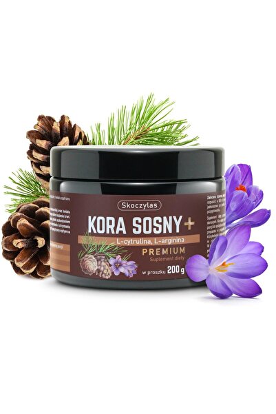 SKOCZYLAS Kora Sosny + L-Citrulină, L-Arginină Premium 200G
