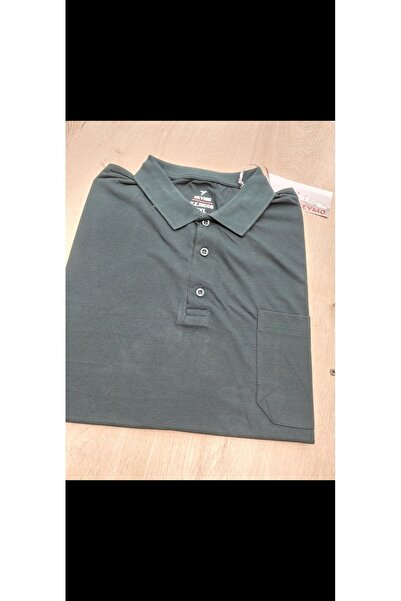 Cinar erkek giyim Men's Polo Collar Oversized T-Shirt Combed Cotton Fabric Sh...