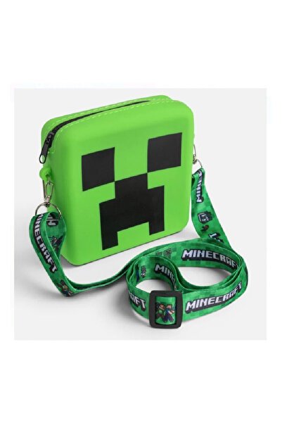 JMB Gentuta pentru copii din Silicon Verde Minecraft 11x11cm
