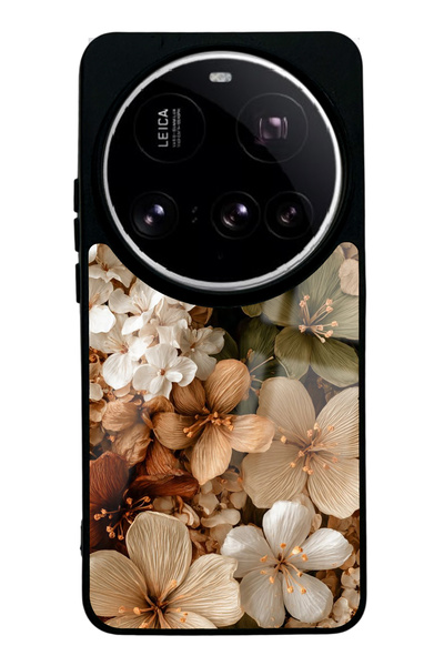 Spoyi Xiaomi 15 Ultra Glossy Phone Case with Fall Bouquet Design
