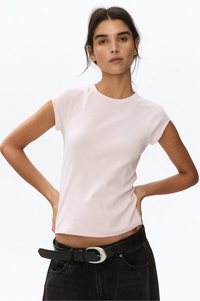 H&M Reglan Kollu Tişört