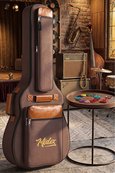 Midex CS-95BRW Prilagođeni dizajn Premium mekana torba za klasičnu gitaru Gig...