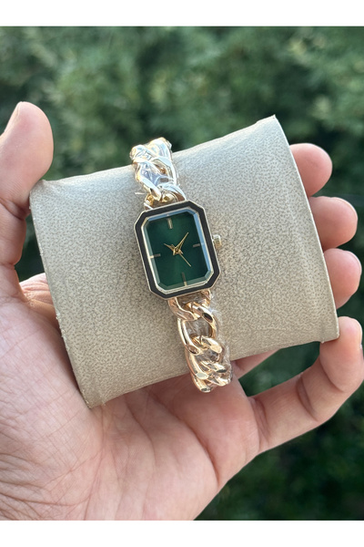 Tulpar New Season Special Design Chain Cord Retro Octagonal Case Women's Wris...