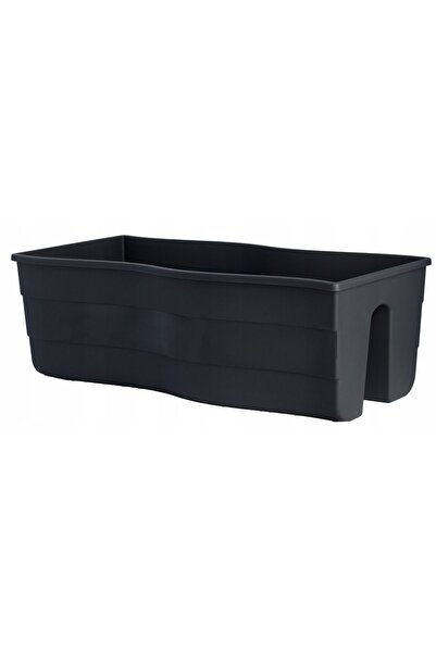 Form Plastic Jardinieră pentru balustradă Wave 60, Antracit