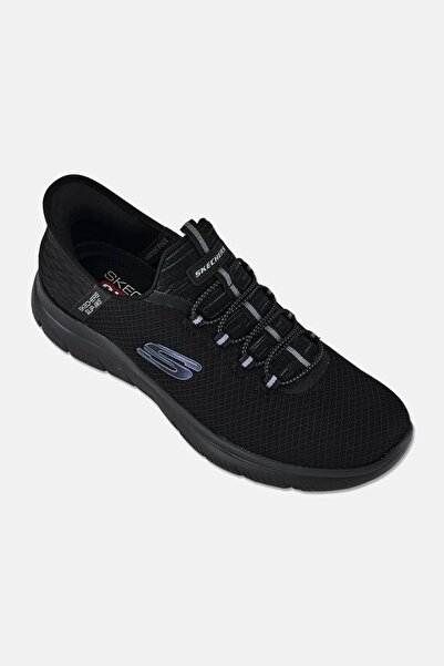 SKECHERS Men Summits High Range Lace Up Sneakers Shoes, Black