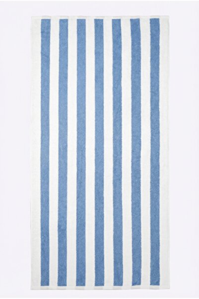 XJIM 100% Cotton Striped Beach Towel