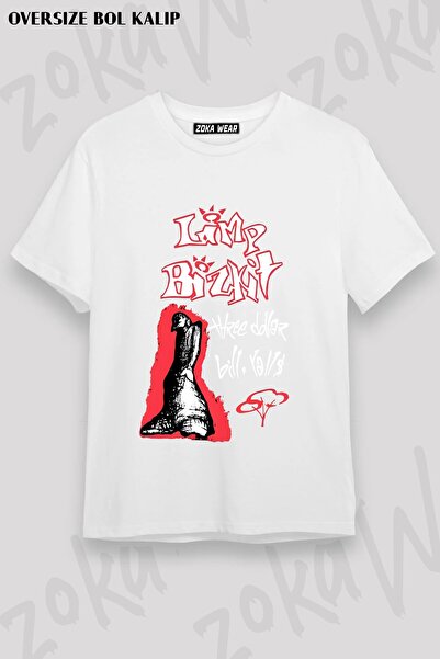 ZOKAWEAR Unisex Loose Fit Limp Bizkit V16 Printed T-Shirt