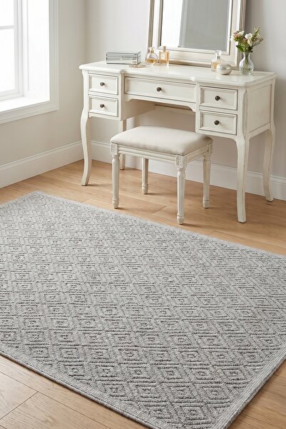 Halispecial Corridor Antrasit Yolluk 80x150 cm | %100 Pamuk, Yıkanabilir,Mutf...