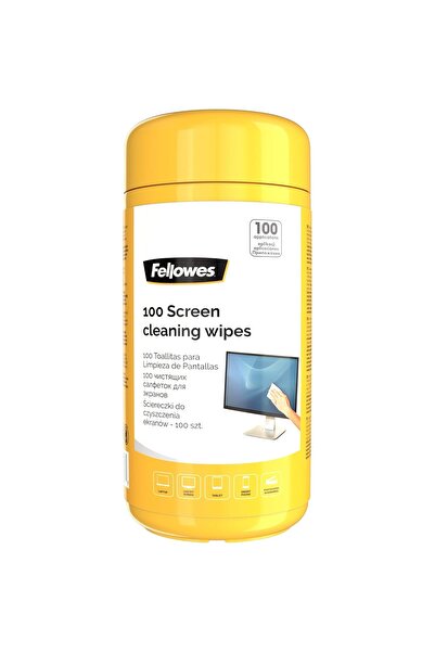 Fellowes Șervețele de curățare monitor 100/BUCĂȚI