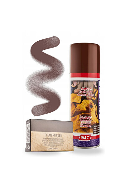 Palc Kit de renovare pentru piele intoarsa si nubuc, spray maro pentru deget ...