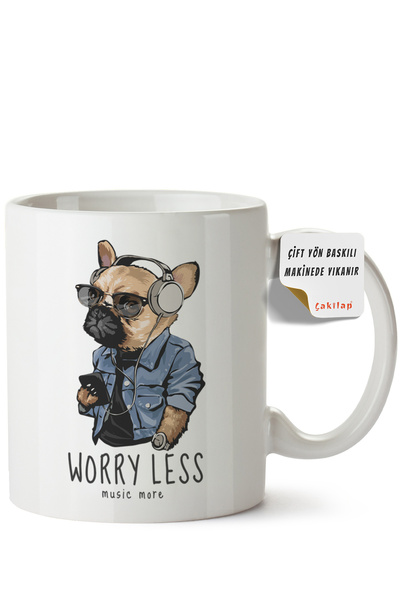 ET ERTAPASSAGE original creative designs Dog Design Printed Porcelain Mug (Do...