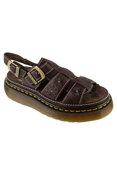 Dr. Martens Sandale Wrenlie cu platformă deschisă, sandale de exterior pentru...